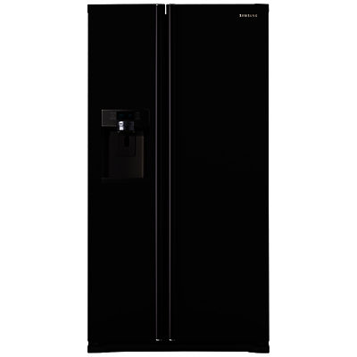 Samsung RSG5MUBP1/XEU American Style Fridge Freezer, A+ Energy Rating, 90cm Wide, Black